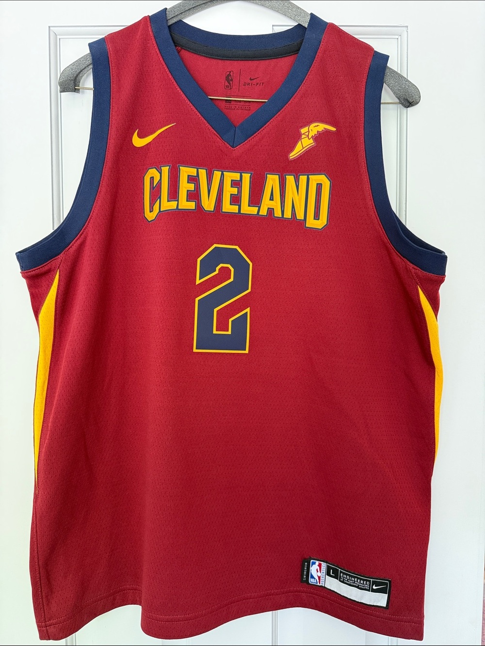 Nike Dri-Fit Cleveland Cavaliers Sexton Jersey
Youth Large (14/16)